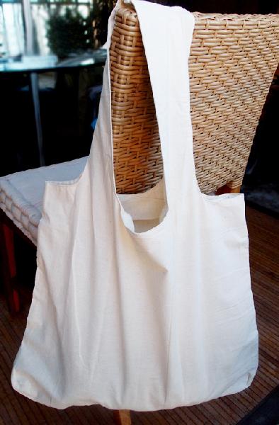 Natural Cotton Tote Bags - 19" x 17" x 2"
